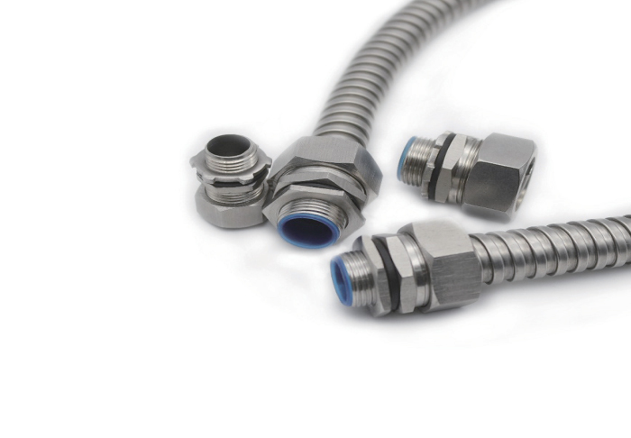 D38 金属软管不锈钢接头 COPPER METAL HOSE JOINT