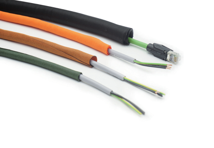 F10自卷式纺织套管 SELF-WINDING BRAIDED SLEEVE