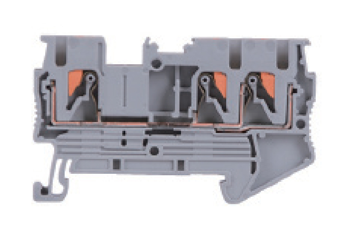 O4-3 一进二出直插接线端子 TWIN DOUBLE OUTLET TERMINAL