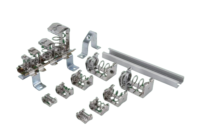 T03 TS型导轨安装式屏蔽夹系列 TS GUIDE MOUNTING SHIELD CLAMP SERIES