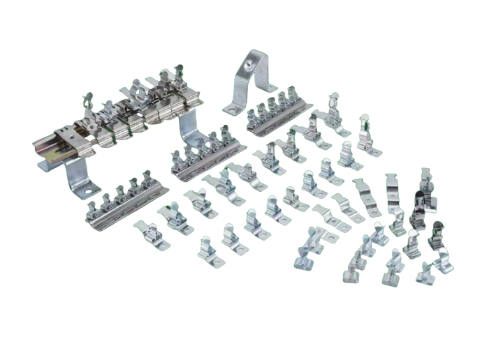 T04 TS型导轨安装式屏蔽夹系列 TS-TYPE GUIDE MOUNTING SHIELD CLAMP SERIES